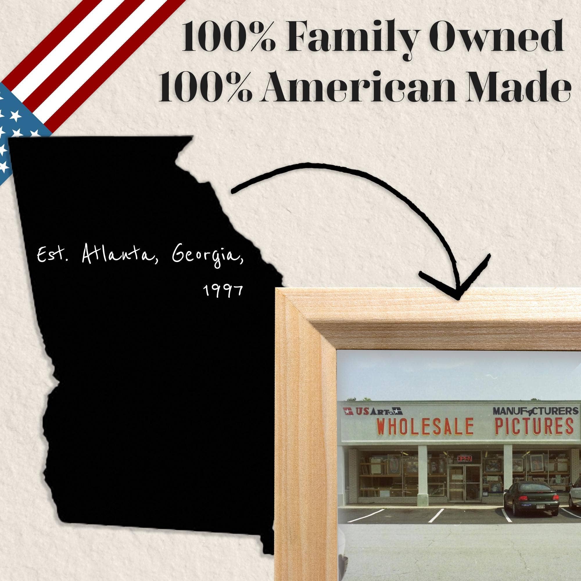 US Art Frames - Wholesale Picture Frame - Vintage Rustic Bronze Solid Wood Frame for Wall Decor8