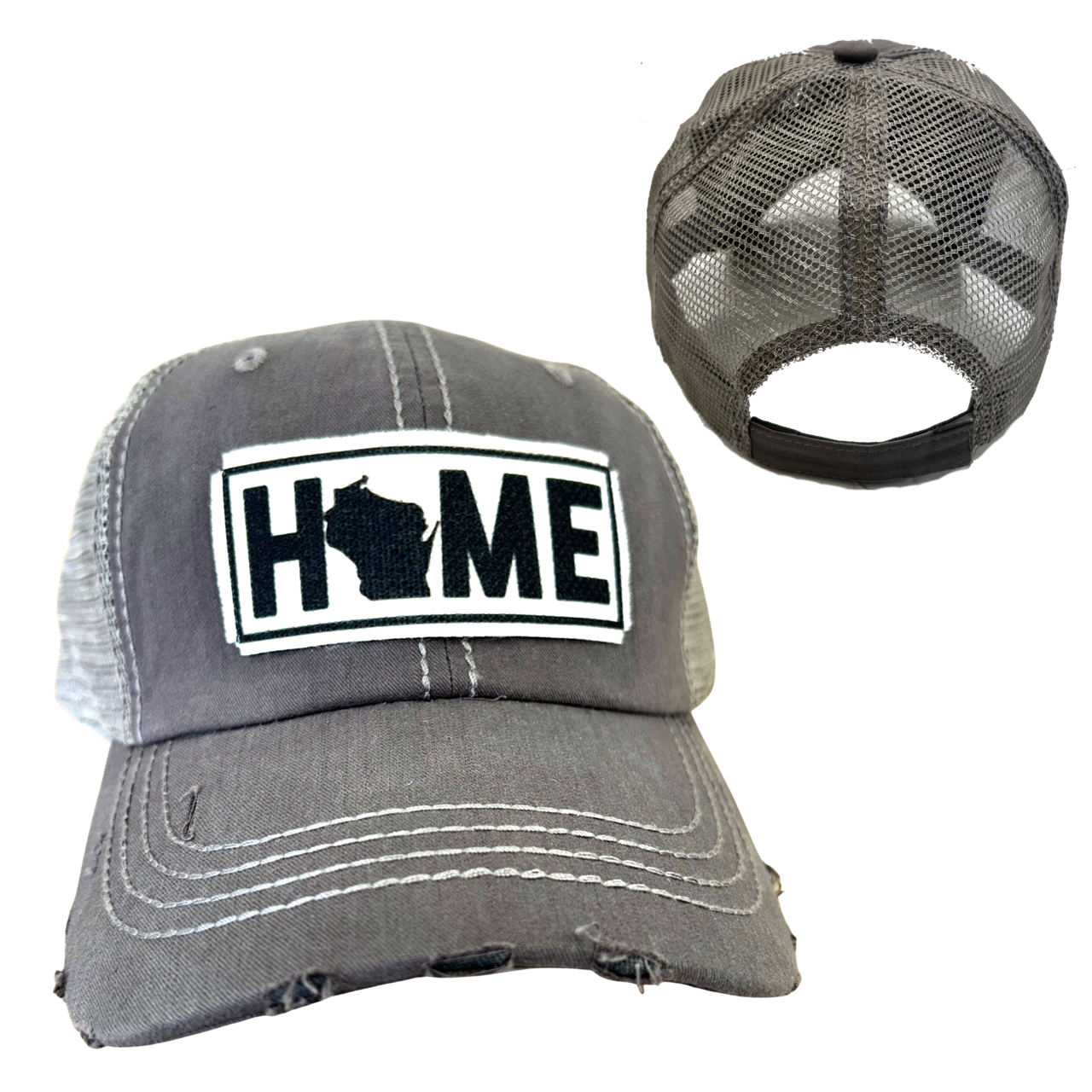 dkhandmade - Wholesale Trucker Hat - Unisex - WISCONSIN HOME HATS2