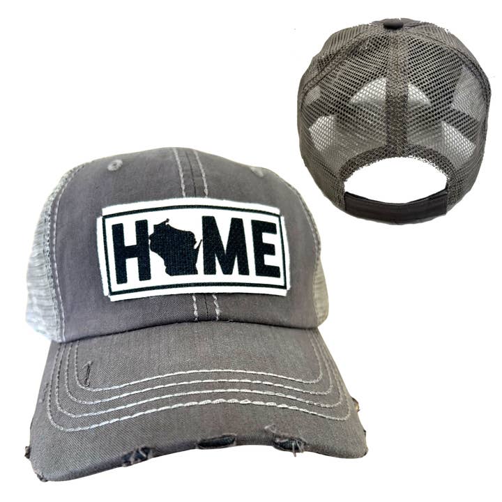 dkhandmade - Wholesale Trucker Hat - Unisex - WISCONSIN HOME HATS2