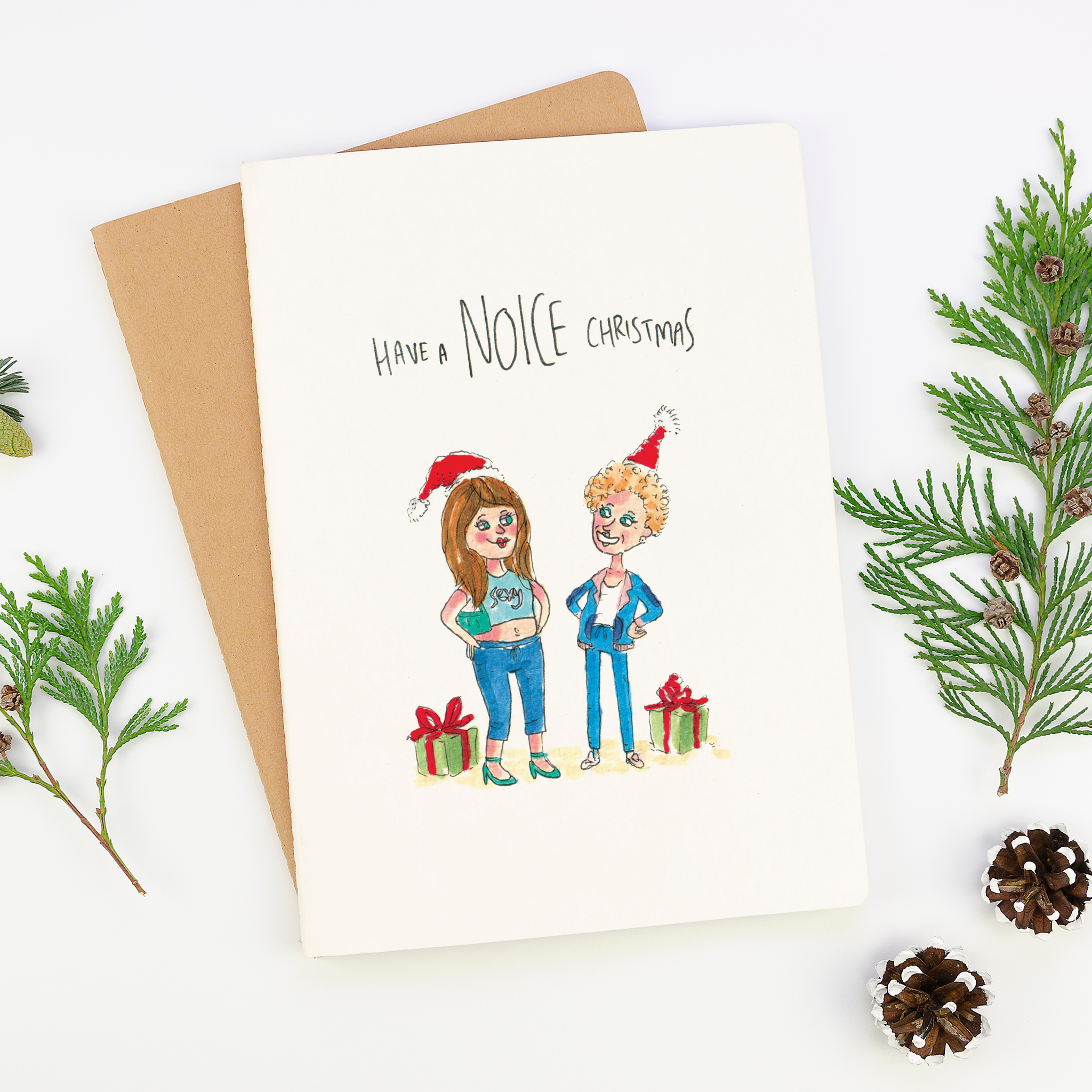 Well Drawn – Engroshandel Julekort – Hav en støjende jul4