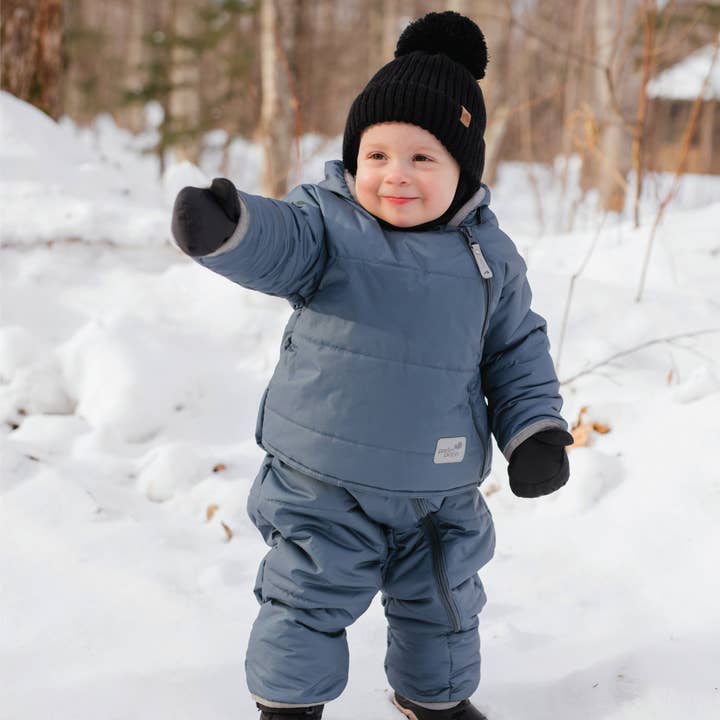 Perlimpinpin - Wholesale Snow Suit - Baby - One piece baby snowsuit - Stark