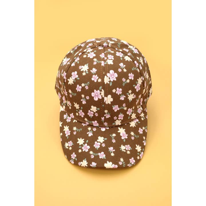 JOSSLYN by wall to wall - Wholesale Baseball Cap - Women's - FLORAL CASUAL BASEBALL CAP | 40HW7166