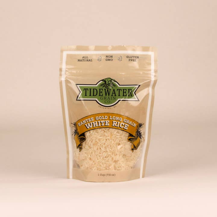 Riz ancien Santee Gold Ă grain long - 1 tasse pour la vente par Tidewater Grain Company