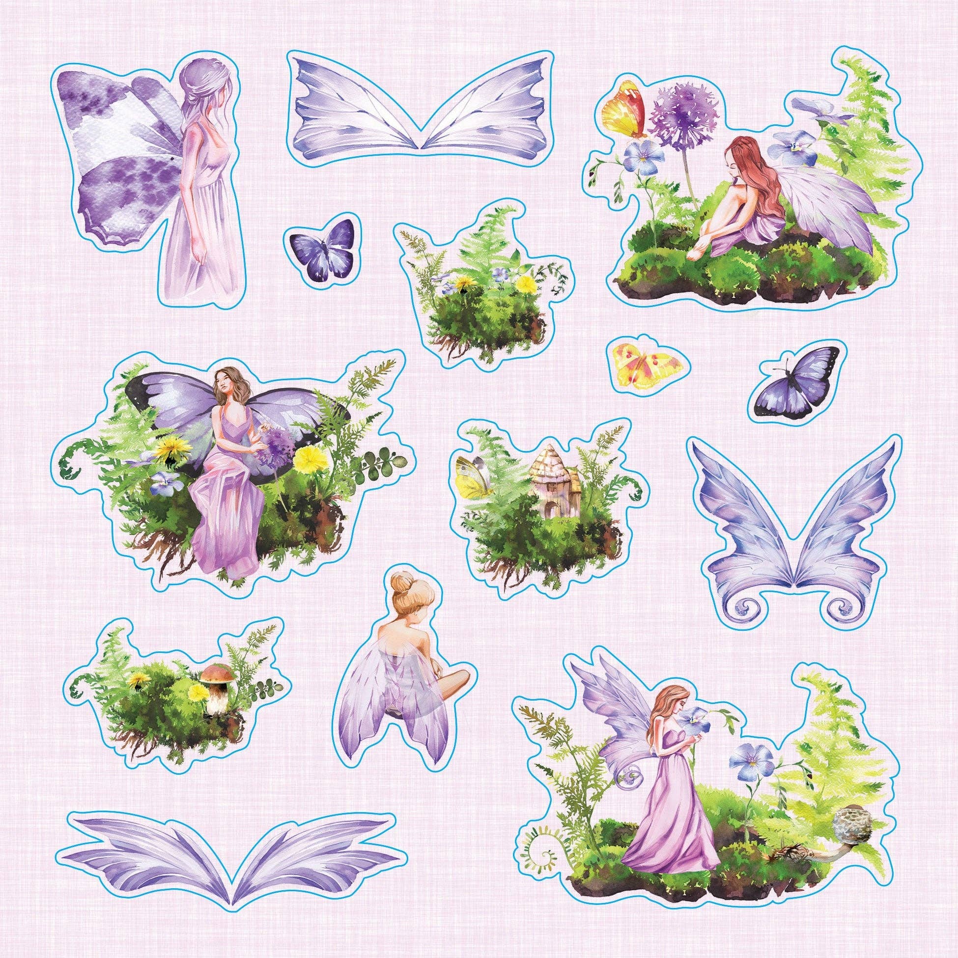 Peter Pauper Press - Wholesale Sticker - Faerie Kingdom Sticker Book10