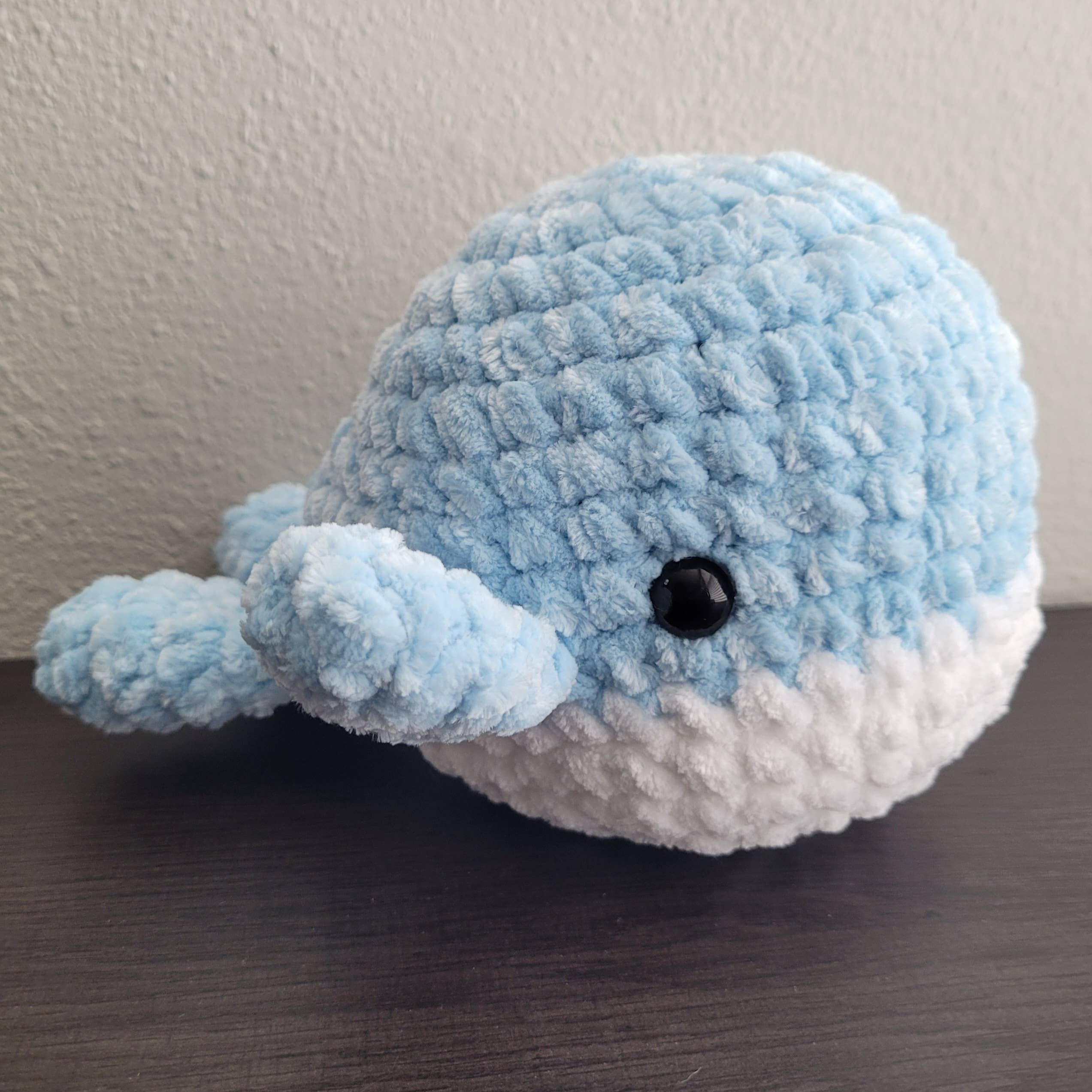 Katie Alay – Großhandel Kuschel-/Plüschtier – Kind & Baby – 7" gehäkelte Wal-Plüschtiere9