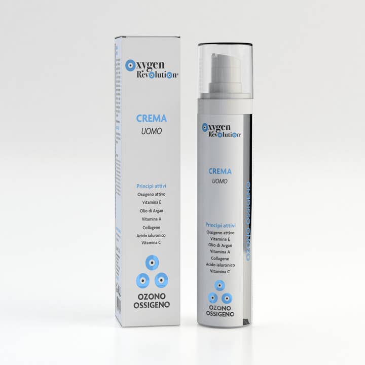 Oxygen-ozone Man Cream - 50ml per la vendita all'ingrosso da parte di Oxygen Revolution