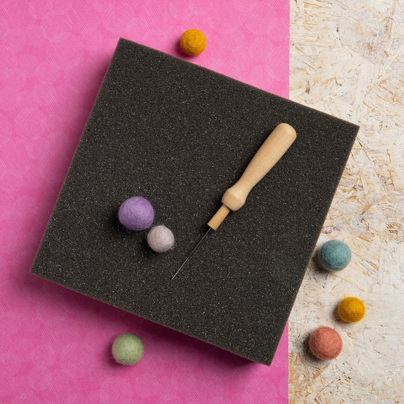 Hawthorn Handmade (US Duties Paid) – wholesale Craft supplies – Needle Felting Foam Block1