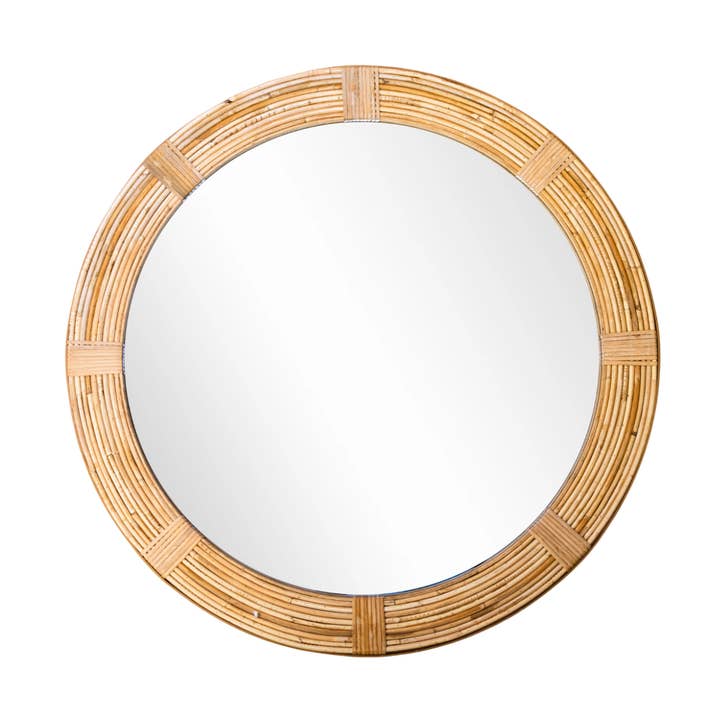 MIR106 Oval Mirror 31.5" x 1" x 31" PK 2 for wholesale by Myrians Home Decor