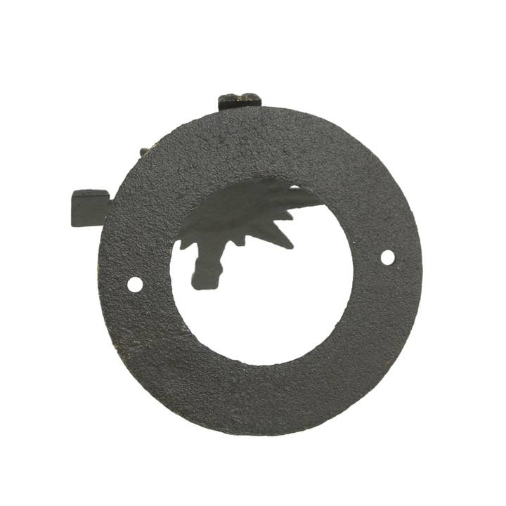 Zeckos - Wholesale Knob/pull - Compass Rose/Sun Cast Iron Door Knocker - Bronze2