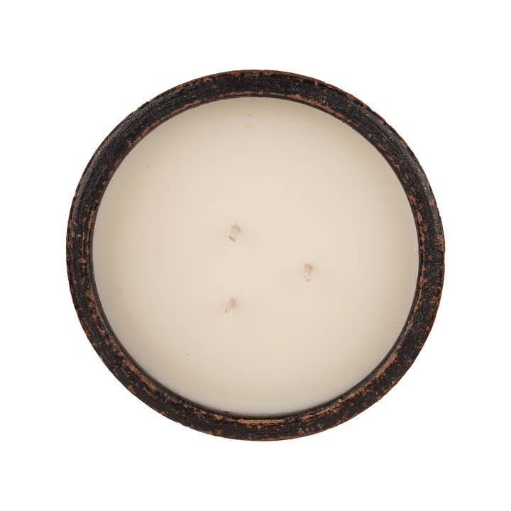 My Amigos Imports - Wholesale Candle holder - Roundsy™ Candle Ready Clay Vessel-6x2.5-3 in-3 Color Choices6