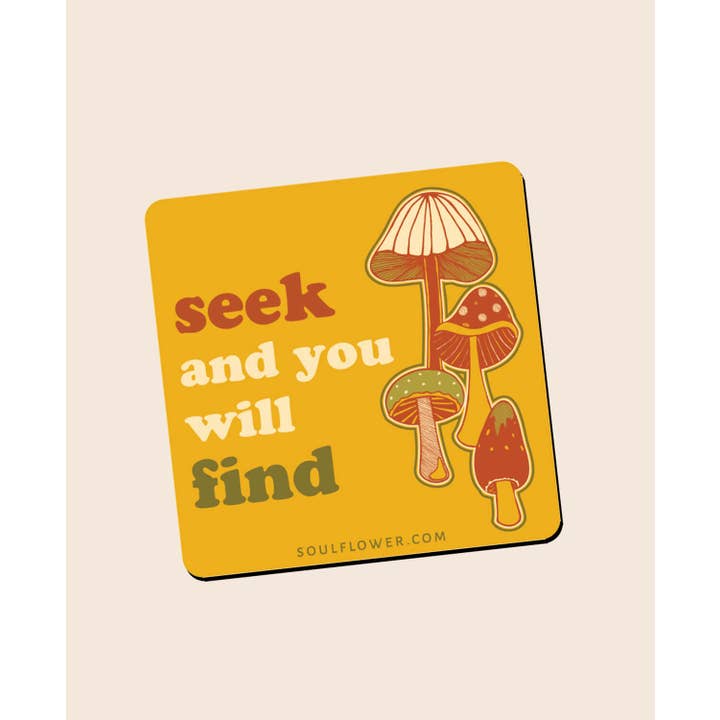 Soul Flower – wholesale Magnet – Find Mushrooms Magnet1