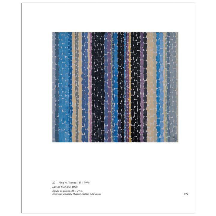 Chrysler Museum of Art - Wholesale Display Book - Alma Thomas: Everything Is Beautiful Exhibition Catalog6
