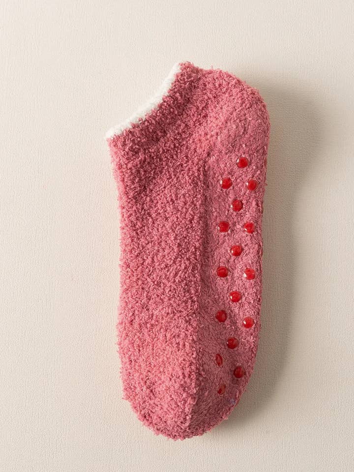 Marc JoJo - Wholesale Sock Slippers - Women's - π§¦βοΈ Short Fuzzy Non-Slip House Socks π‘β¨5