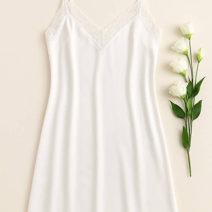 THE CHEMISE- white and other Purchase Wholesale whitedresses. Free Returns & Net 60 Terms on Faire trending on Faire.