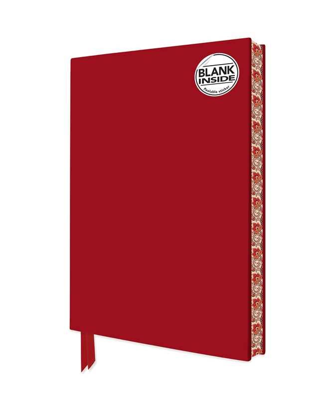 Simon & Schuster - Wholesale Journal/Diary - Ruby Red Blank Artisan Notebook (Flame Tree Journals) by0