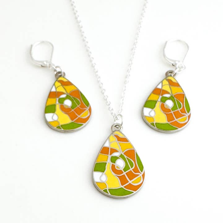 Impressionism Necklace for wholesale by Kinzoku