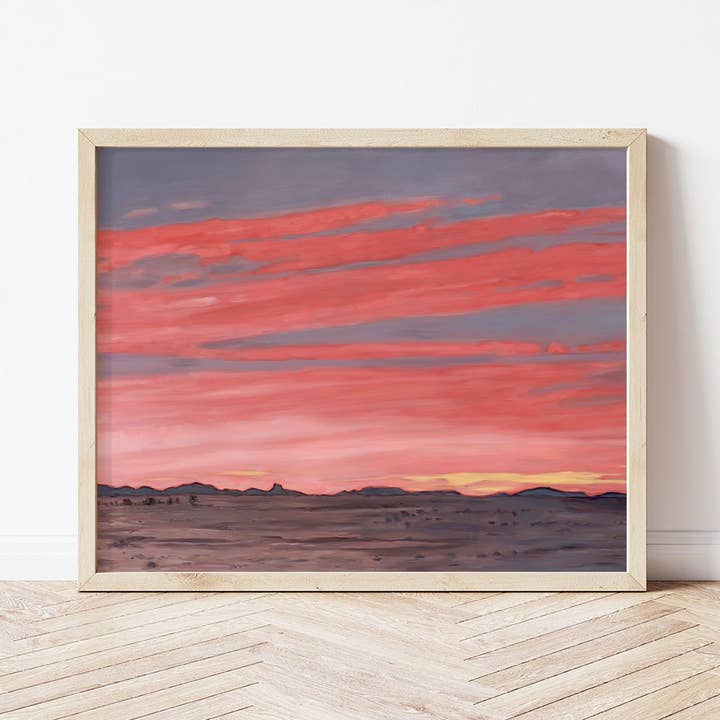 Un lever de soleil pour Kendi #1 Imprimer pour la vente par Pierce & Paint