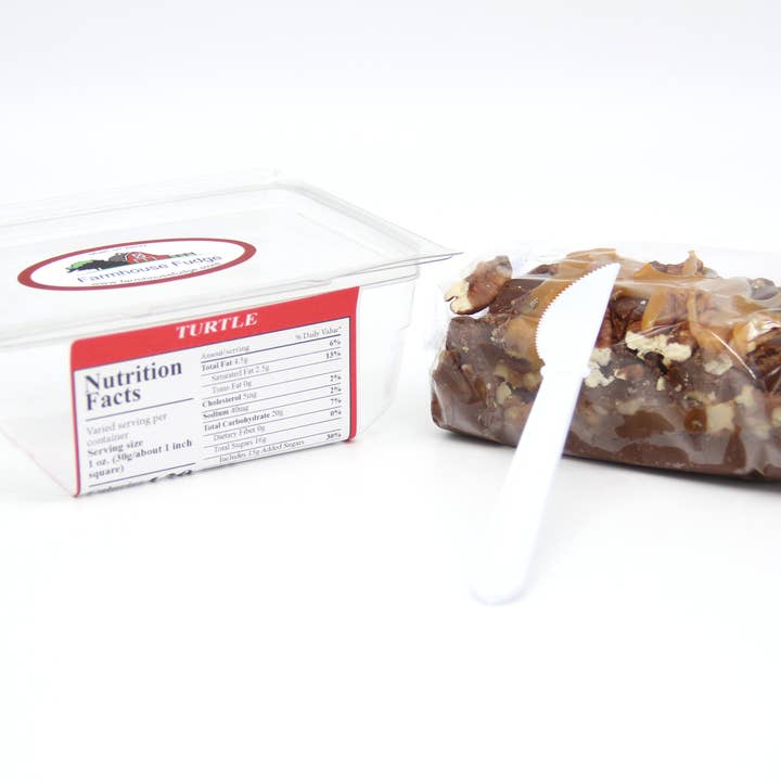 Farmhouse Fudge - Wholesale Fudge - Turtle Fudge 8 oz.2