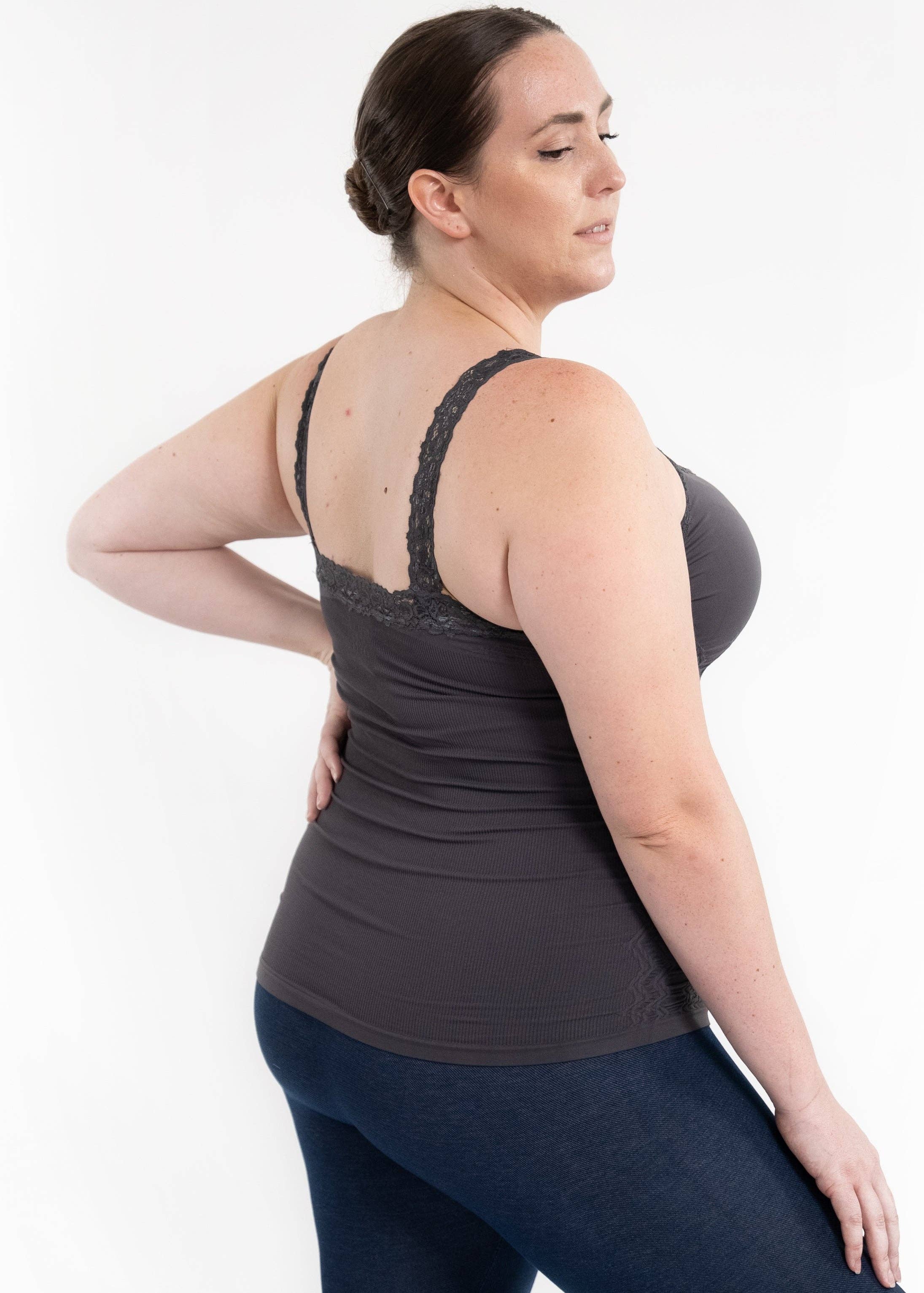 ELIETIAN – wholesale Camisole – Dam – Lace Cami - Curvy Fit25