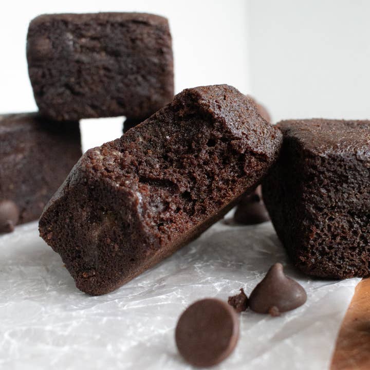 ChipMonk Baking - Wholesale Brownie - Double Chocolate Keto Brownies1