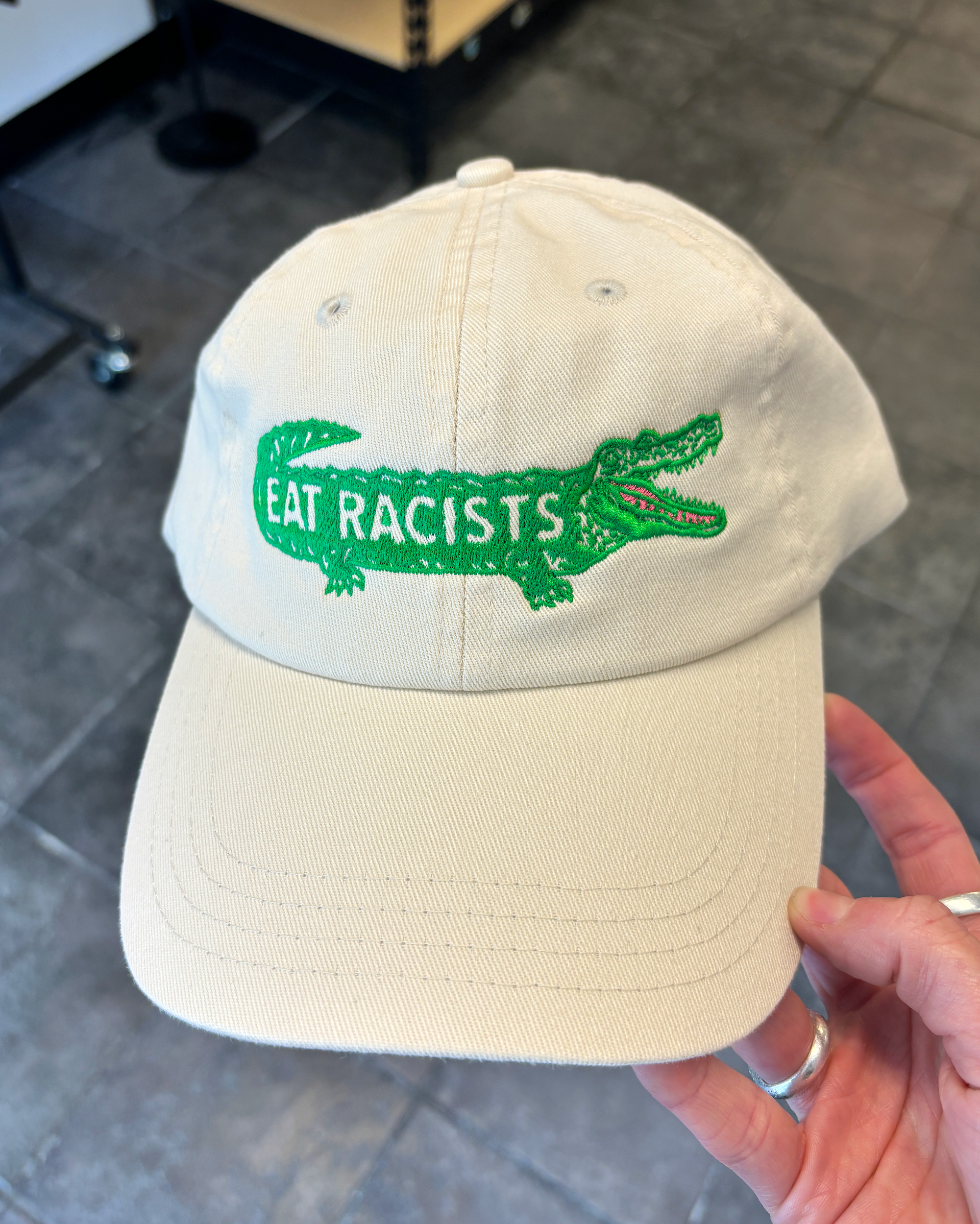 TV DAD - Wholesale Baseball Cap - Unisex - Eat Racists Cap2