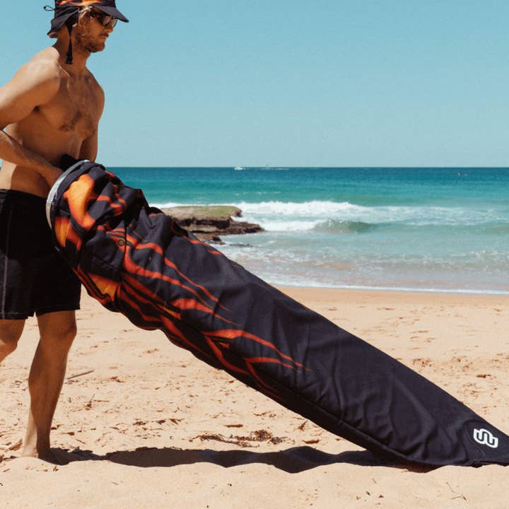 Boardsox – Engroshandel Sportsudstyr – Flames - Surfbrætbetræk til kortbræt2