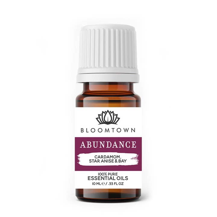 Abundance - Blend of 100% Pure Essential Oils (10ml) for wholesale by Bloomtown