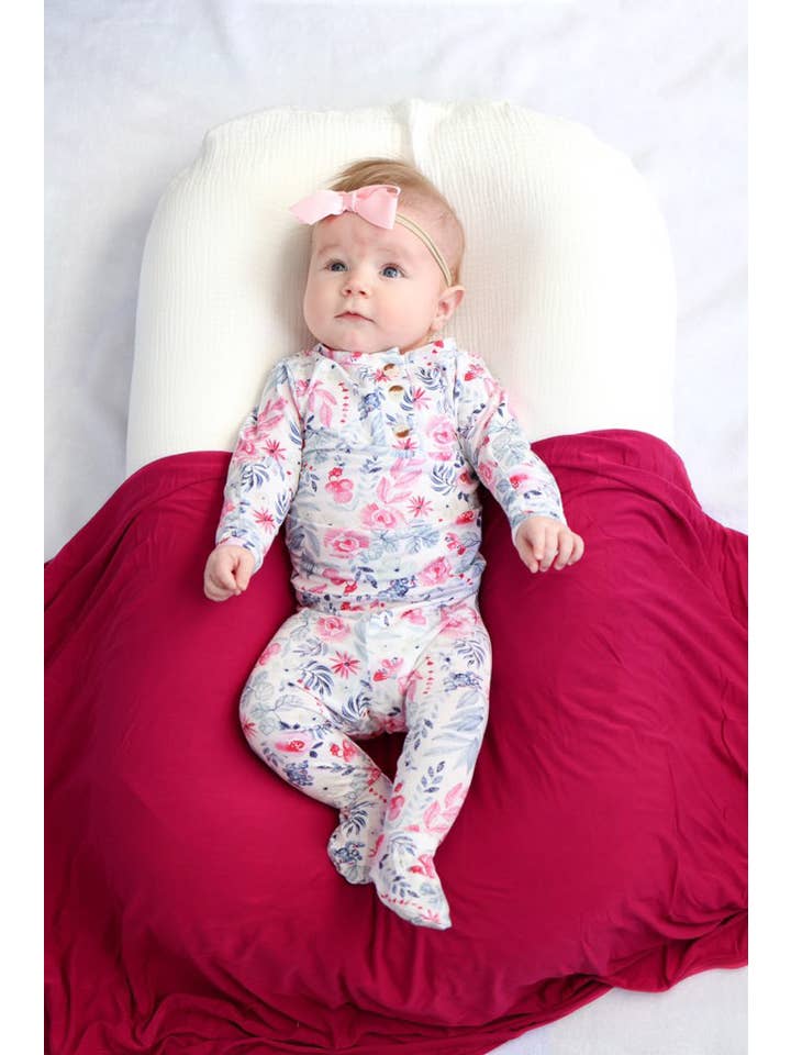 Stroller Society – wholesale Klädesset - Baby – Över- och underdel babyoutfit (storlekar nyfödd - 24 månader) - Bloom5