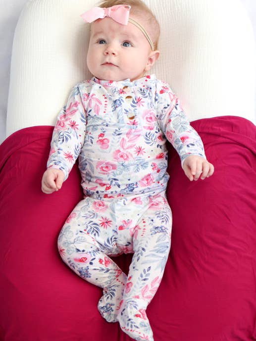 Top & Bottom Baby Outfit (Newborn - 24 months sizes) - Bloom for wholesale by Stroller Society