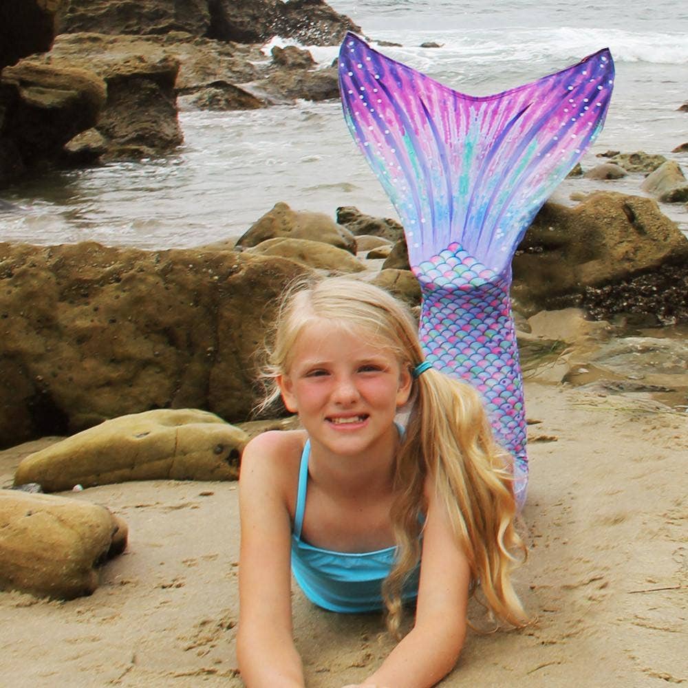 Sun Tail Mermaid - Wholesale Costume - Kids - Aurora Borealis Mermaid Tail Skin clothing for kids, girls, teens, and women7