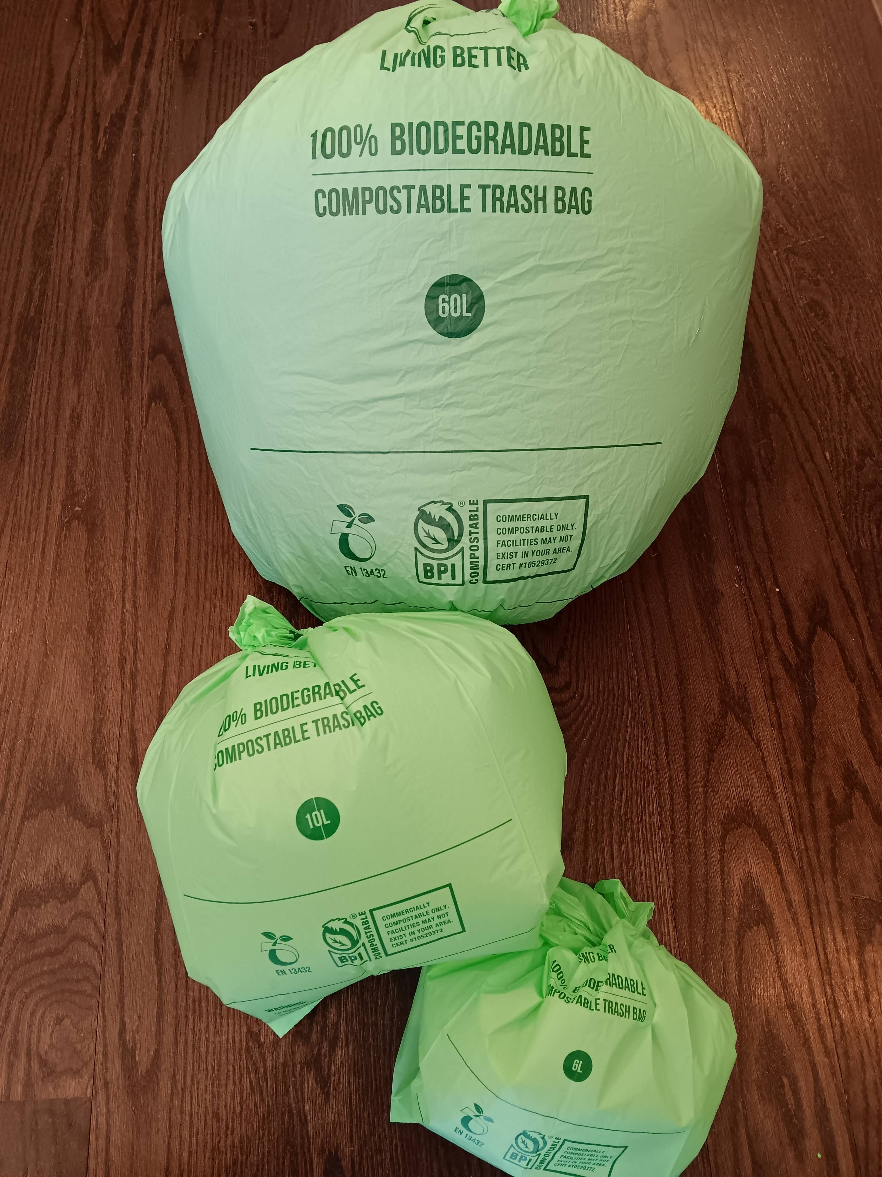 Earthly Change - Wholesale Rubbish can/Rubbish bin - Compostable Biodegradable Garbage Bags (English/French)4