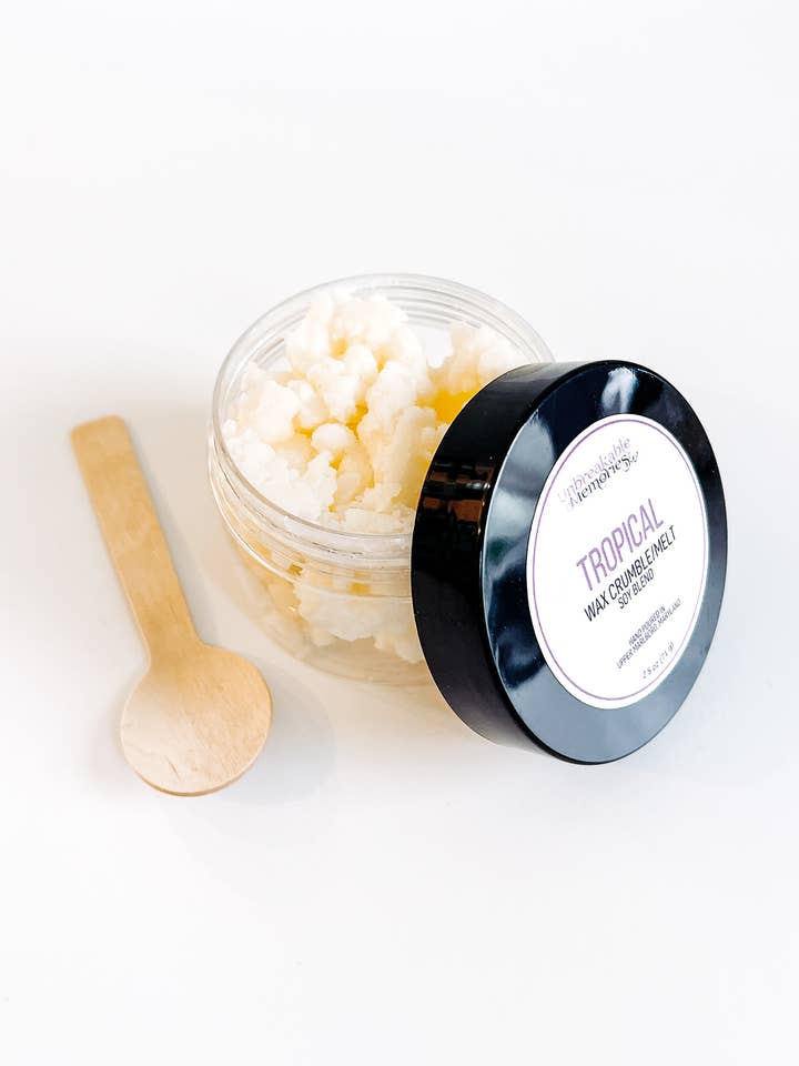 Wax crumbles (scoopable waxmelts) - Tropical for wholesale by Unbreakable Memories