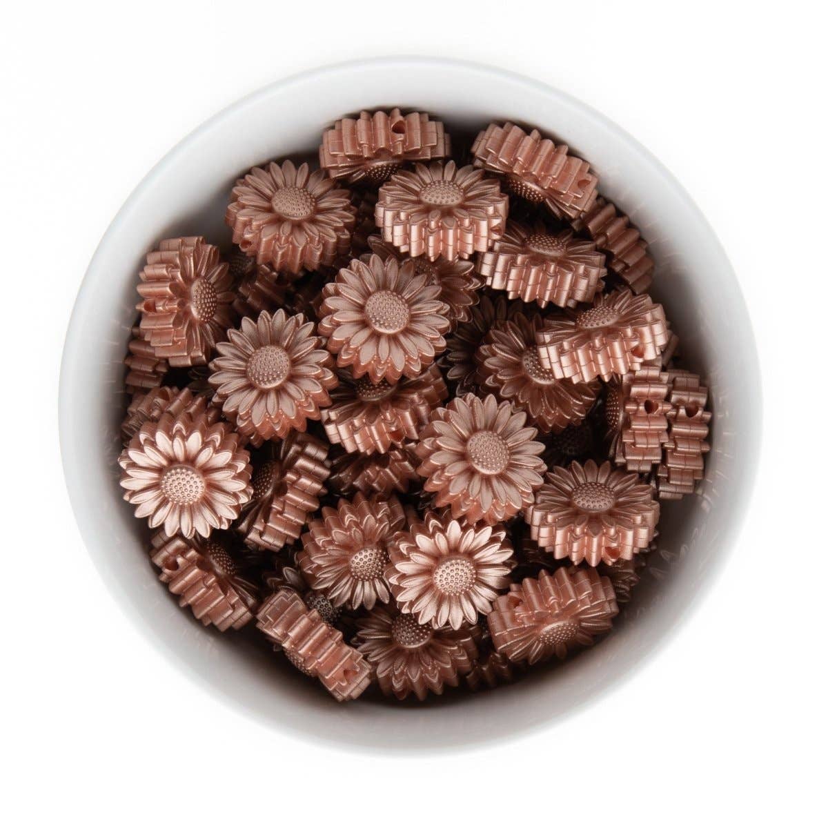 Cara & Co Silicone Craft Supply – Engroshandel Håndværk forsyninger – Daisy silikone fokalperler8