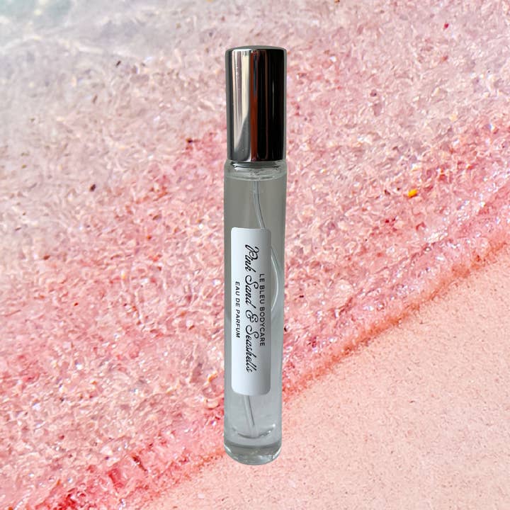 Pink Sand & Seashells Eau de Parfum 10 ml for wholesale by Le Bleu Bodycare