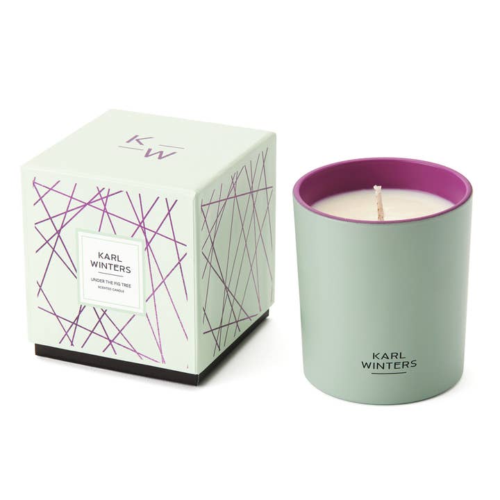 Under The Fig Tree 8-oz Scented Candle, No Lid for wholesale by Karl Winters Co