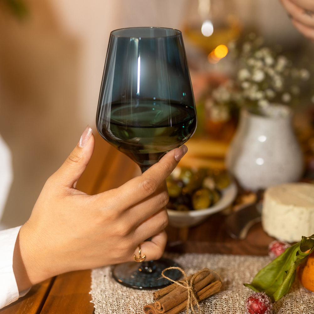 Saludi Glassware – wholesale Vinglas – Flerfärgade vinglas12