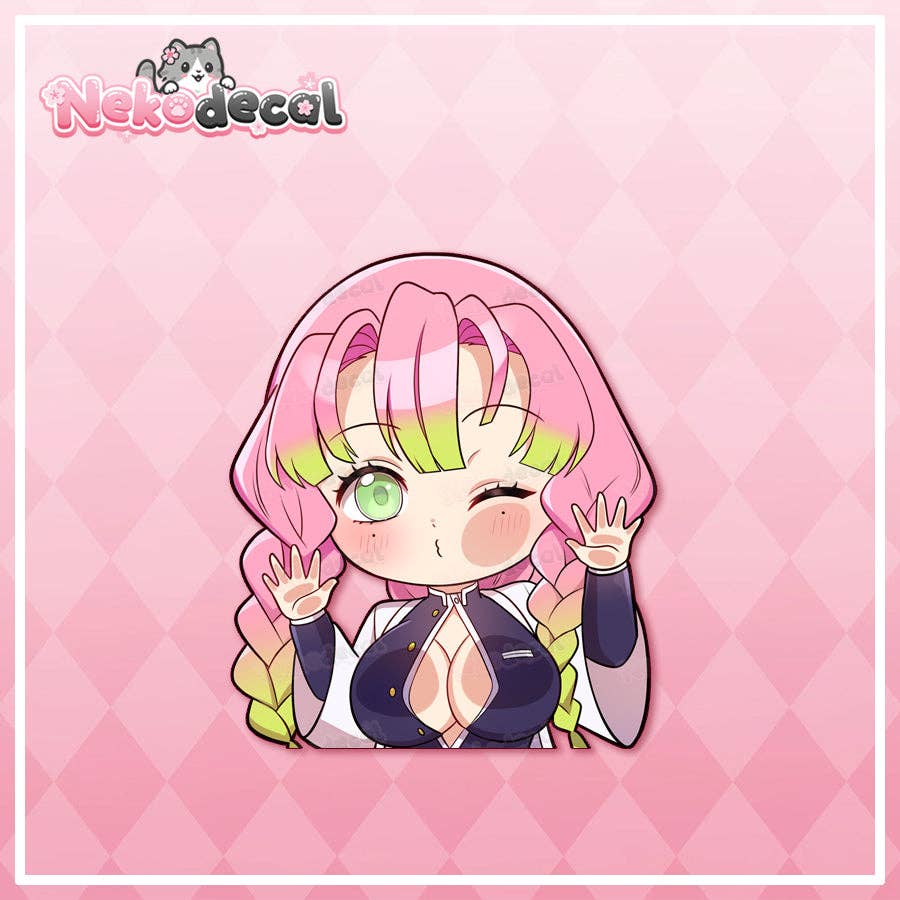 Nekodecal - Wholesale Sticker - Pressed Chibi Peekers2