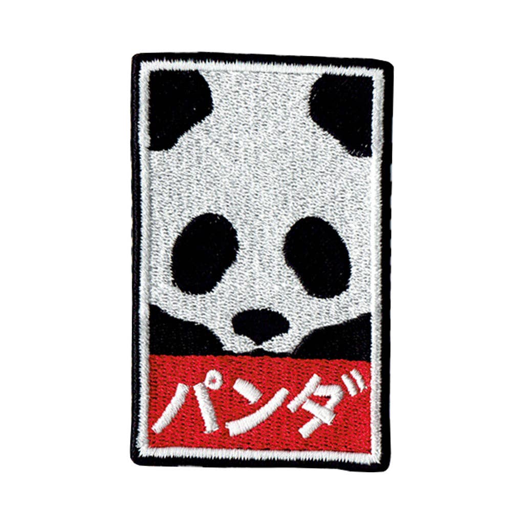 Popkiller - Vente Écusson - Écusson thermocollant Panda Posse1