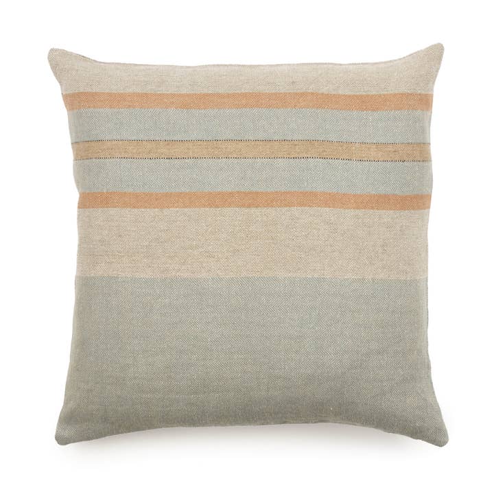 The Belgian Pillow Cover Multistripe for wholesale by Libeco Home