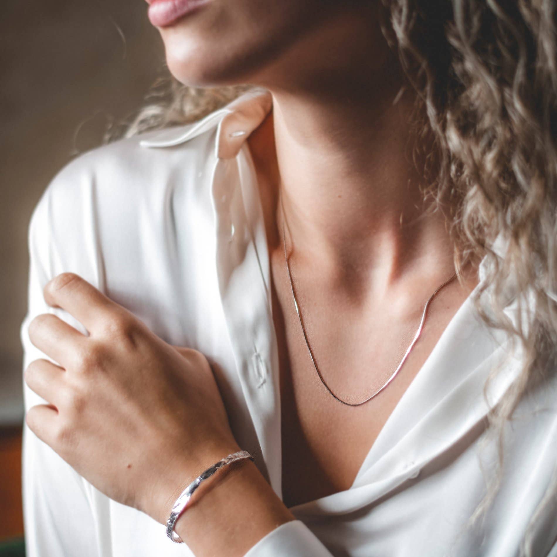 Love Local Jewelry - Venta al por mayor Collares de cadenas y eslabones - Collar Joli de cadena básica12