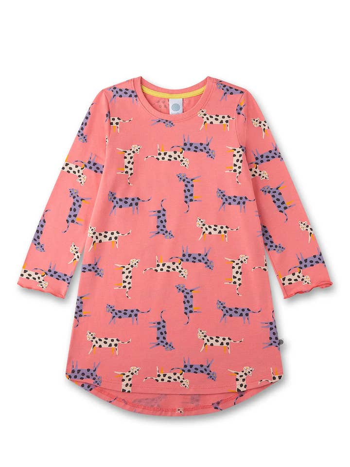 Camisola de dormir 1/1, estampado integral por atacado de Sanetta