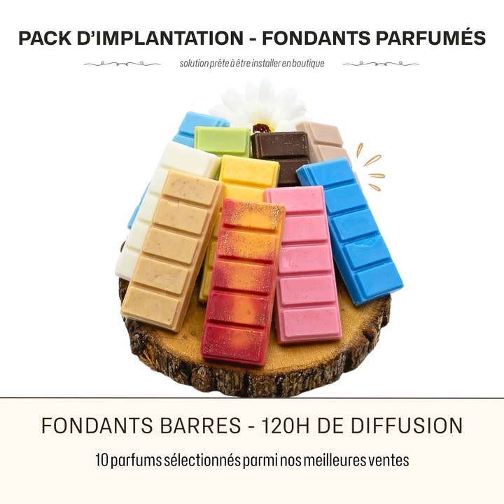 Scented Fondant Implantation Pack for wholesale by Les Fées Mères