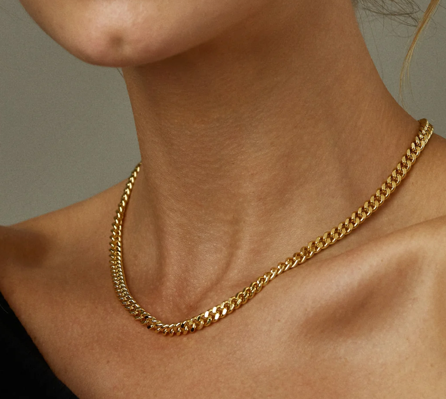 HoopLa - Wholesale Link & Chain Necklace - Cuban Max Stainless Steel Waterproof Necklace5