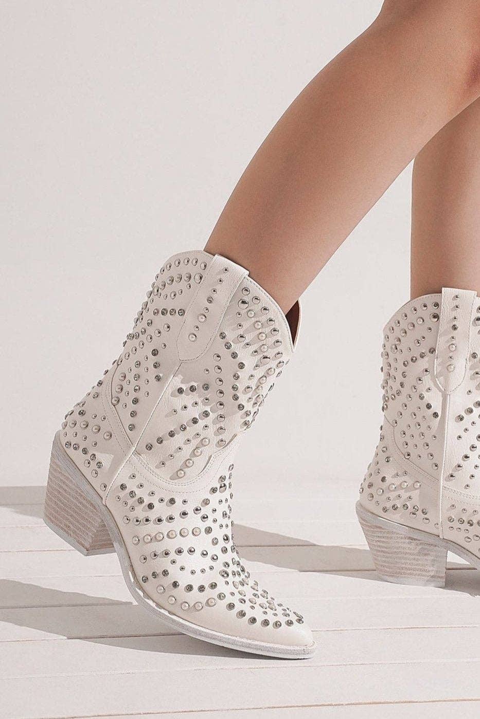 BEAST FASHION - Vendita all'ingrosso Stivali da cowboy - Donna - Stivali Western con Borchie ADELA-399