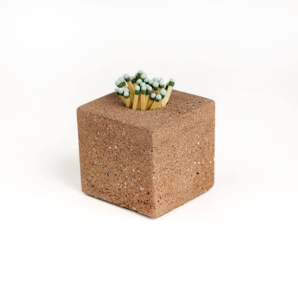 NATURAL BY HAGELSIEB - Venta al por mayor Soportes para cerillas - Soporte cuadrado para cerillas con superficie para encendido5