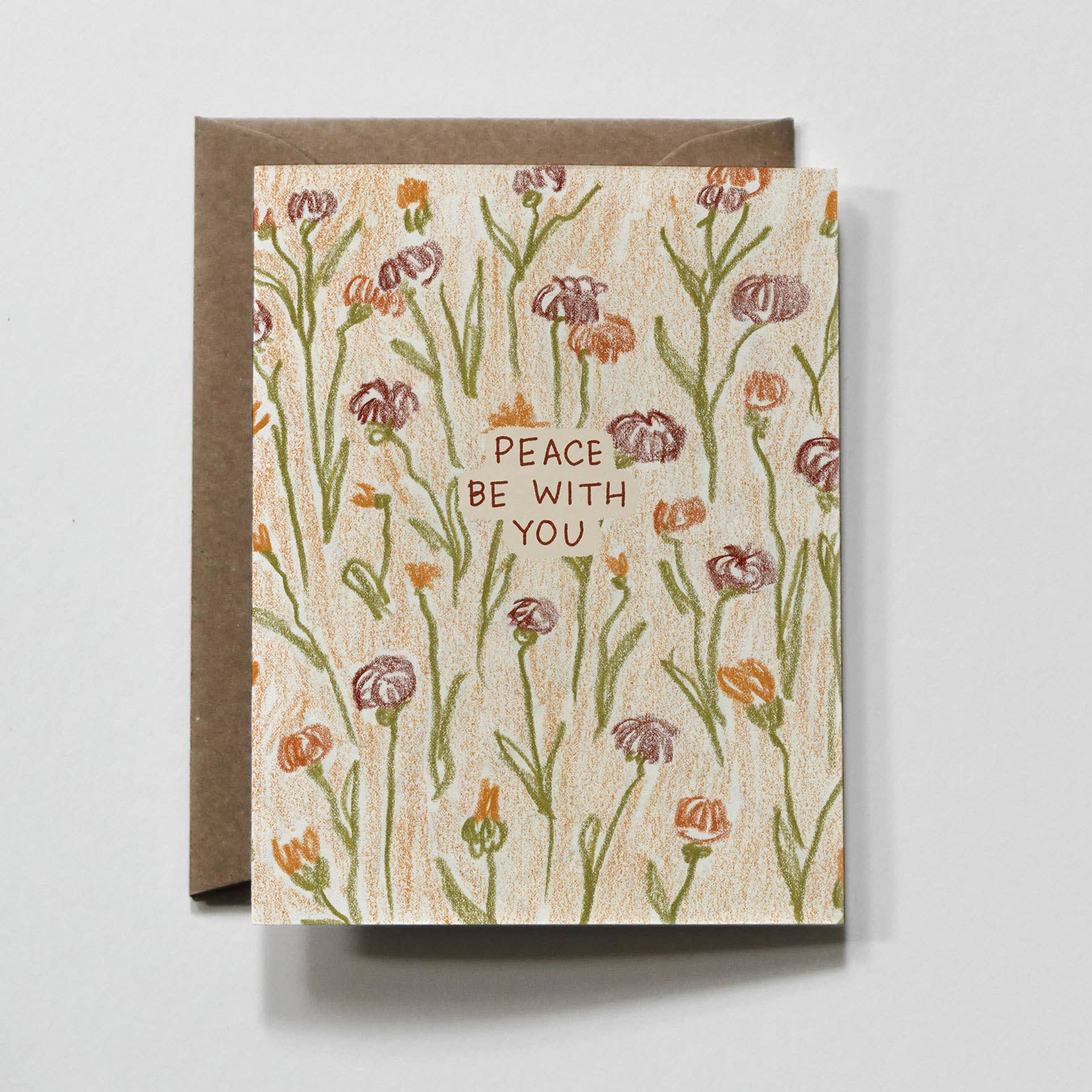 everglow handmade – Engroshandel Sympati-kort – Fred være med dig | Troens opmuntring hilsen kort0