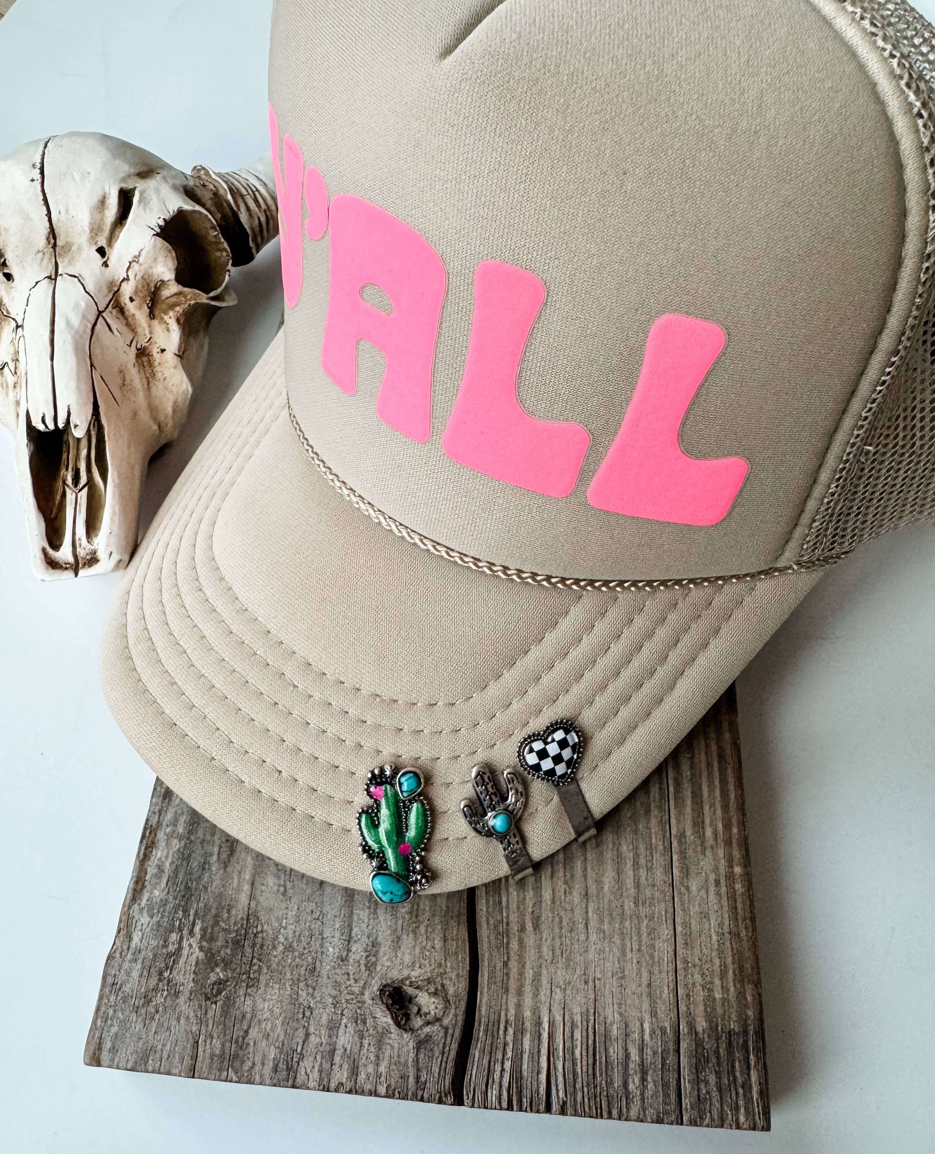Boho Ranch Shop - Wholesale Hat Accessory - Women's - Western Slip On Hat Charms - Hat clips 4