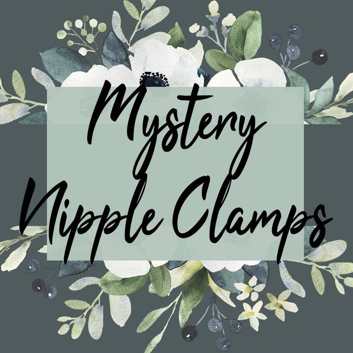 Mystery Nipple Clamps for wholesale by Naughty Pawsies