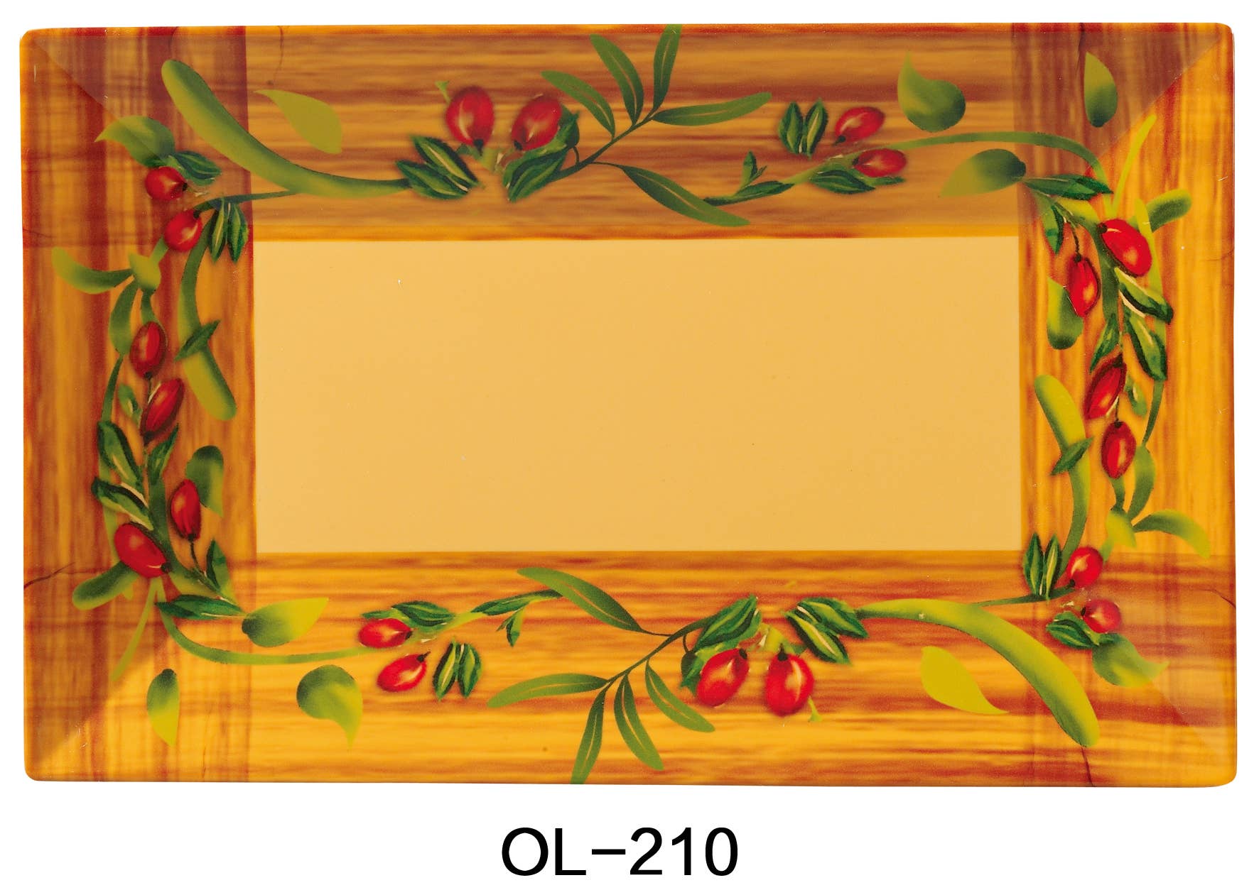 Yanco - Wholesale Dinner Plate - 10" x 6" RECTANGULAR PLATE0