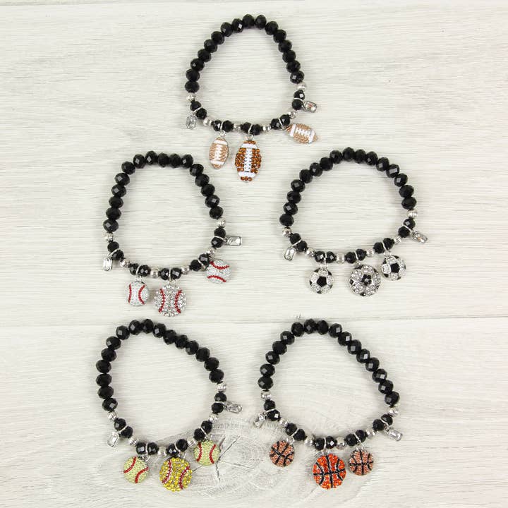 MYS Wholesale Inc - Wholesale Charm/Dangle Bracelet - Stylish Rondelle Beads Charm Bracelet for Women1